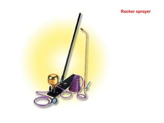 Rocker sprayer
 