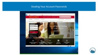 Stealing Your Account Passwords
 