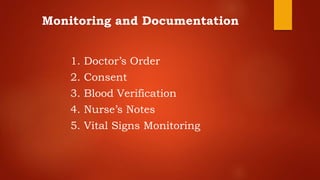 BLOOD TRANSFUSION by Dr ATIQUR RAHMAN KHAN, FRCP | PPTX