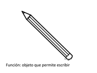Función: objeto que permite escribir
 