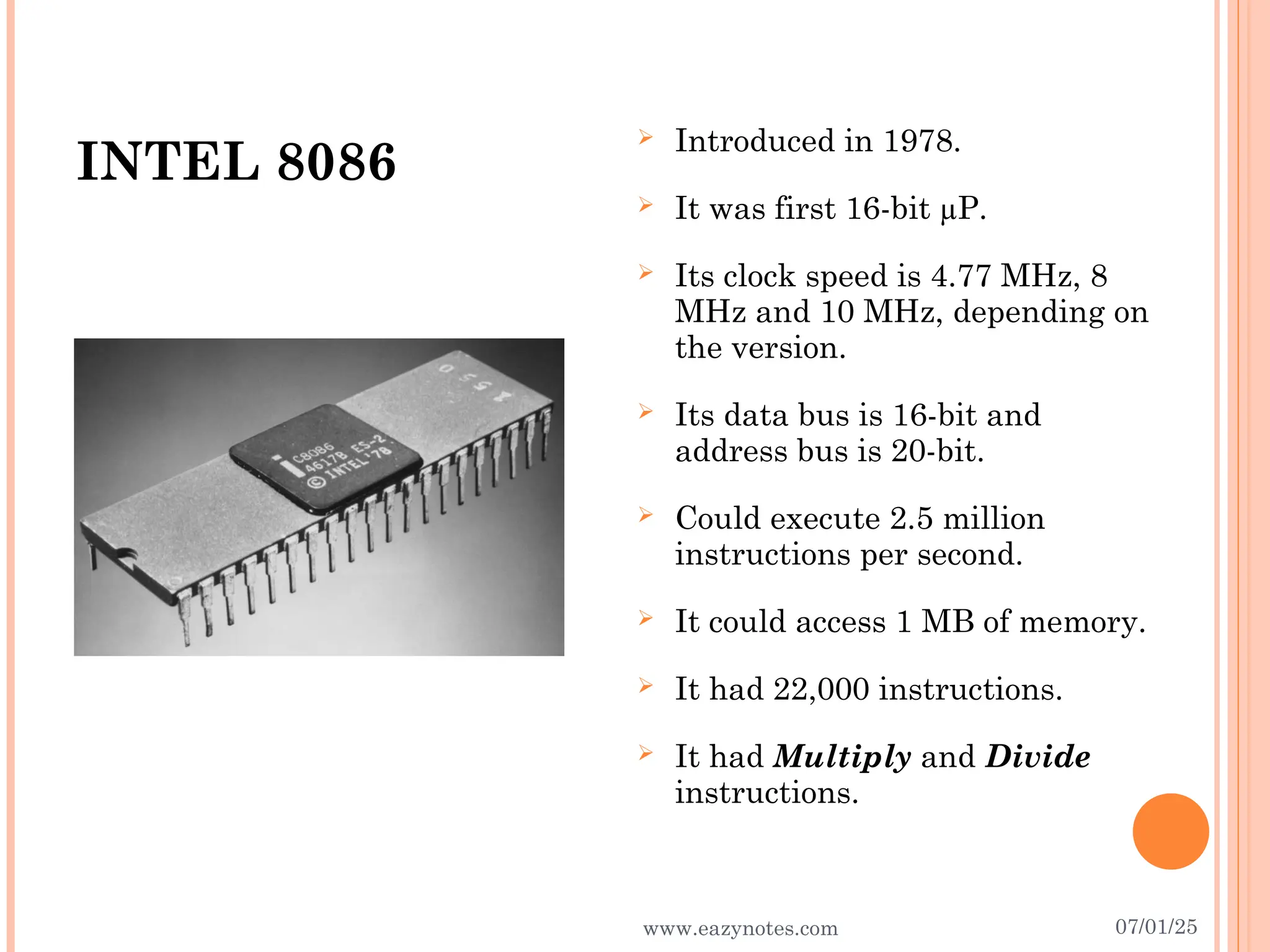 P1_Evolution of Intel Microprocessors - PART1.ppt