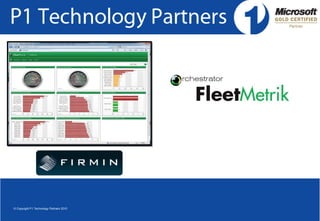     © Copyright P1 Technology Partners 2010 