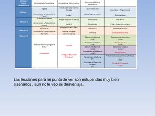 Las lecciones para mi punto de ver son estupendas muy bien diseñados , aun no le veo su desventaja. 