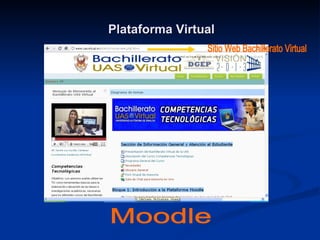 Plataforma Virtual Sitio Web Bachillerato Virtual Moodle 