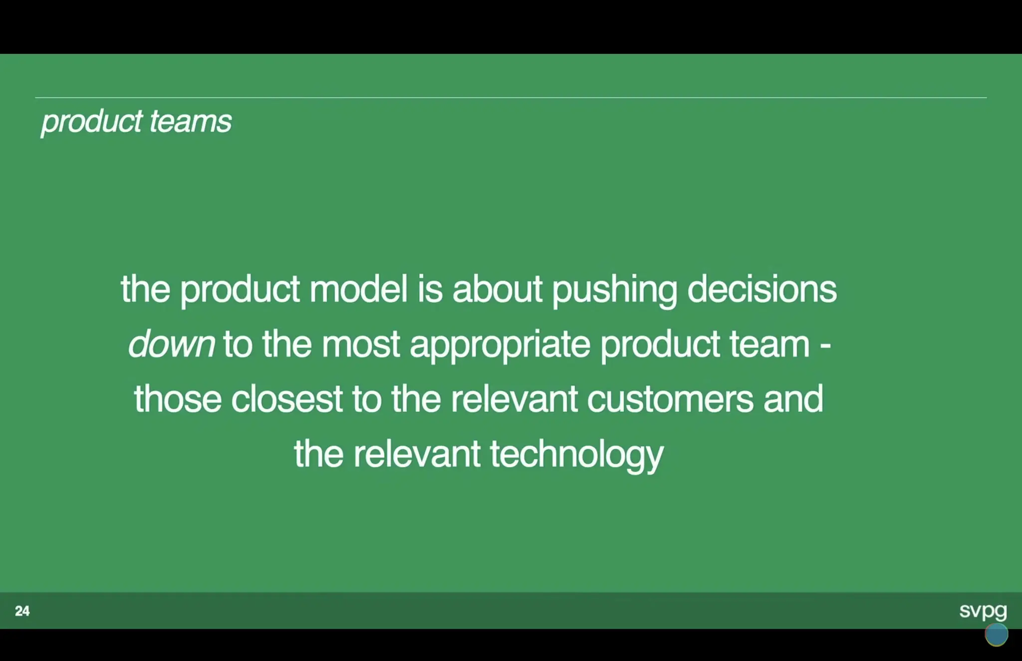 Transformed: Moving to the Product Operating Model
