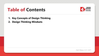 Pengenalan Design Thinking | PPTX