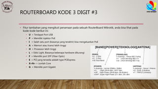 Type Routerboard Umum P1 pengenalan mikrotik | PPTX
