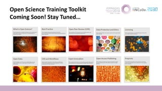 Open Science Training Toolkit
Coming Soon! Stay Tuned…
 