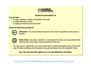http://creativecommons.org/licenses/by-sa/3.0/
 