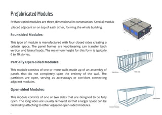 Precasting Modules Precast Concrete Structure: Architectural examples | PPTX
