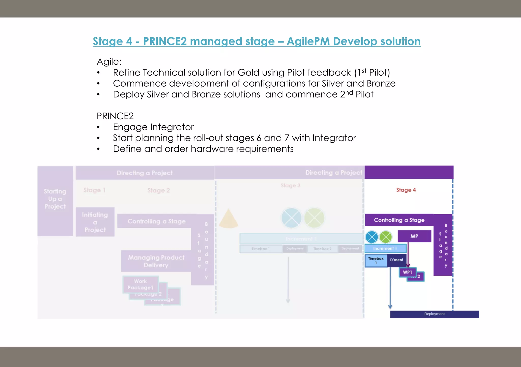 A real life case study of using Agile and PRINCE2 together - AgilePM | PDF