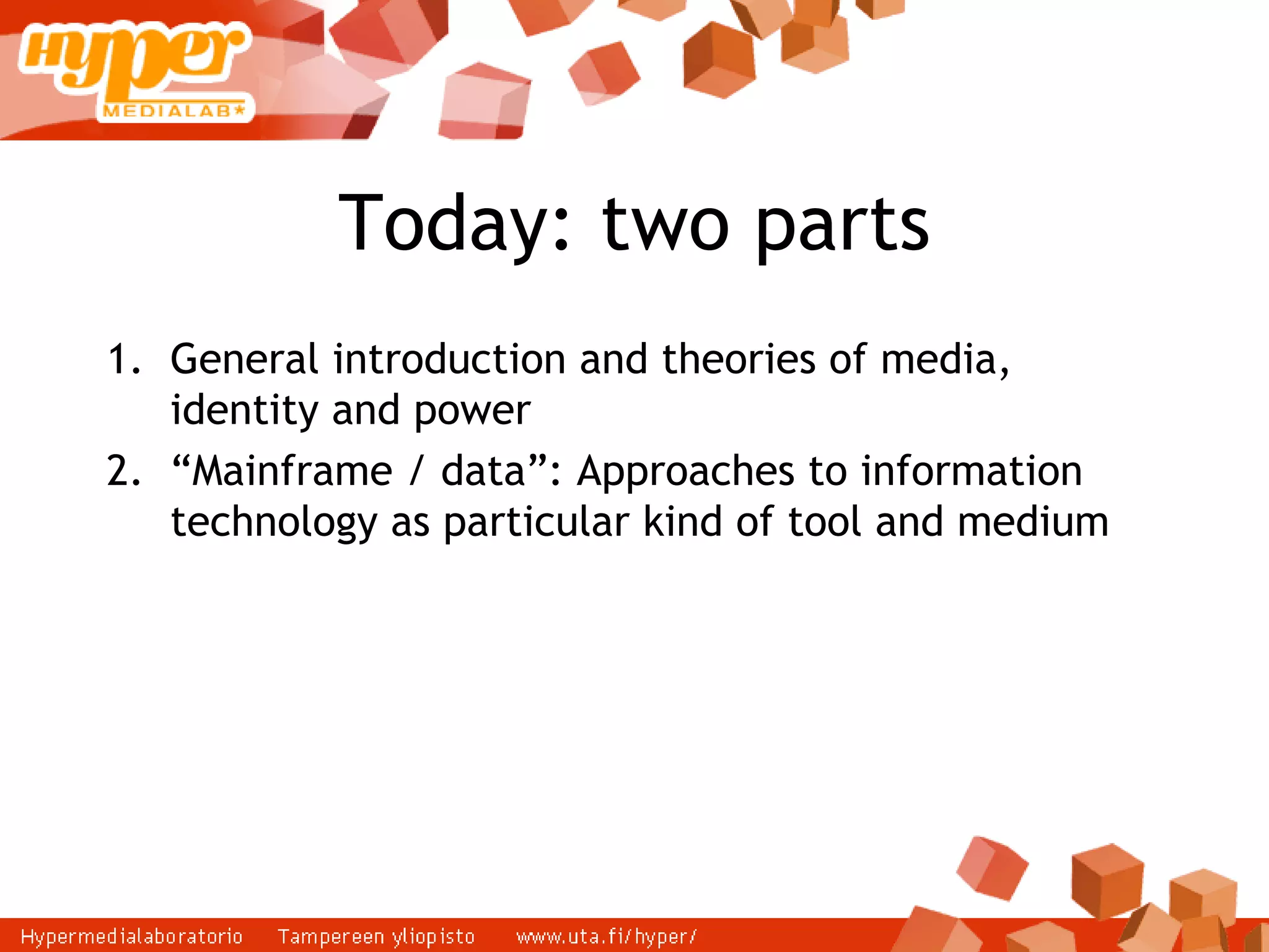 P2 Lecture 1