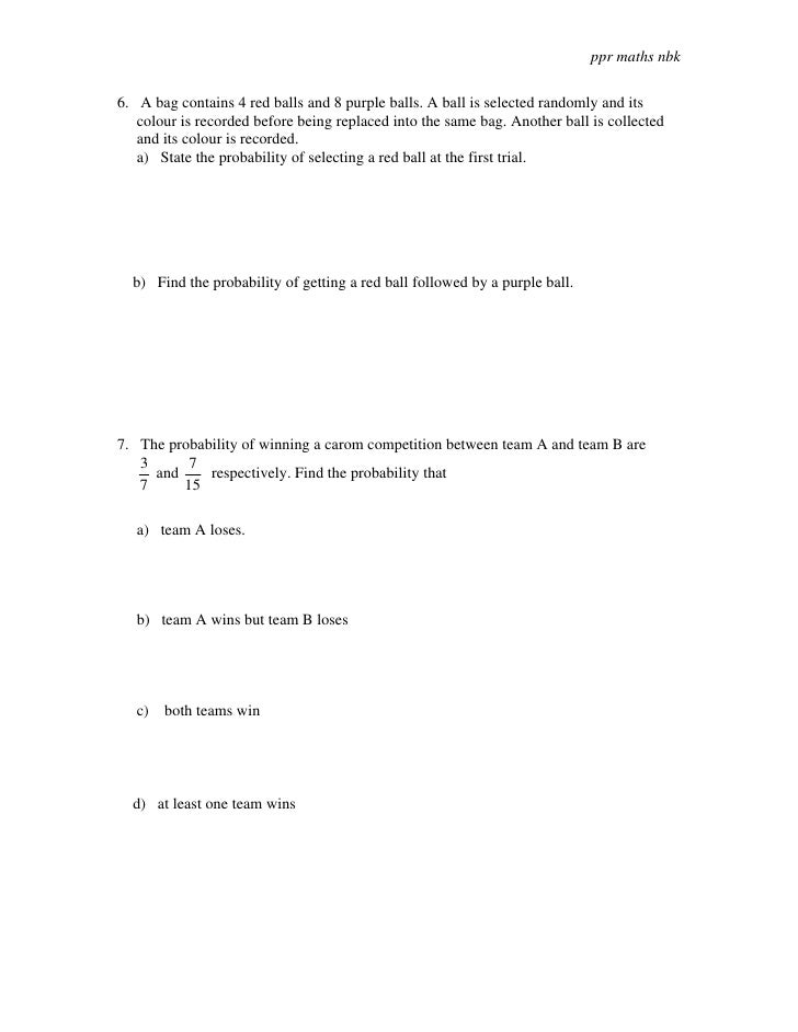 Statistics Psat Math