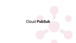 Cloud PubSub
 