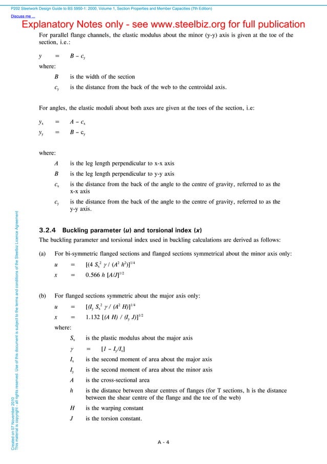 Steelwork Design Guide to BS 59501 2000