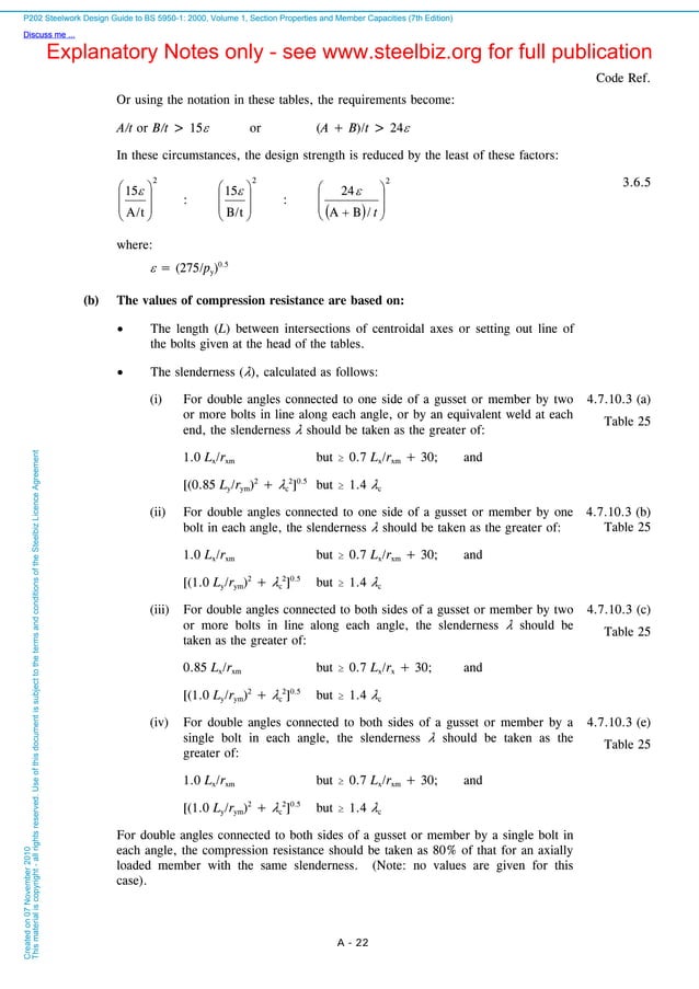 Steelwork Design Guide to BS 59501 2000