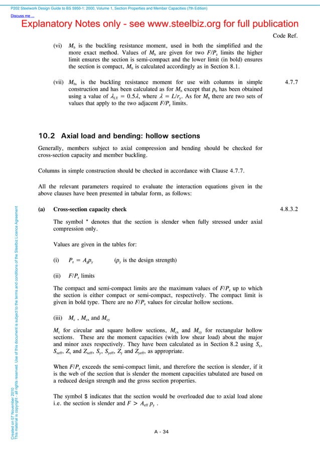 Steelwork Design Guide to BS 59501 2000