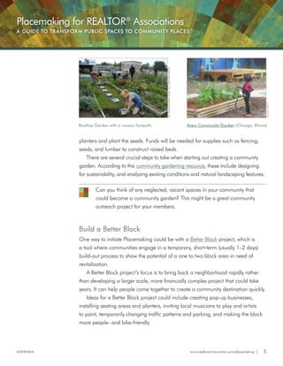 NAR Placemaking Toolkit | PDF