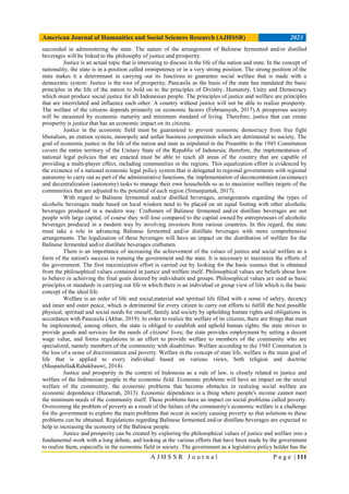 The Nature of The Regulation of Balinese Fermented and/or Distilled Beverages PDF The Nature of The Regulation of Balinese Fermented and/or Distilled Beverages PDF