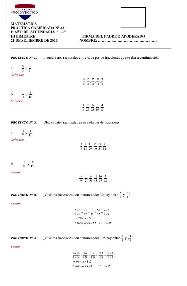 P22 Fracciones Solucion