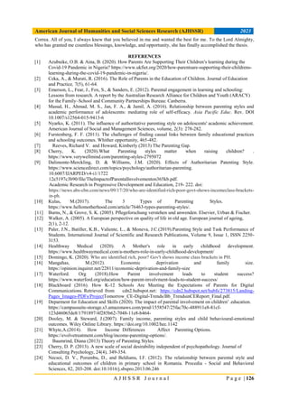 Parenting Styles and Academic Performance of Senior High School ...