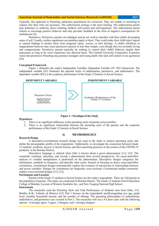 Parenting Styles and Academic Performance of Senior High School ...