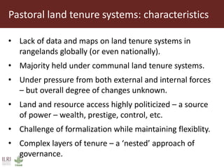 Solutions for managing and protecting rangelands:  Ongoing research and innovations through R4D