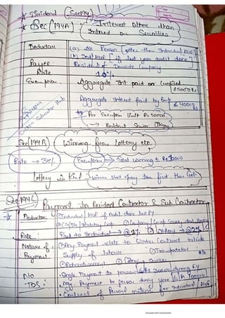 Income Tax Bba Notes.pdf Income_Tax_Notes_SEH_-_PART_2.pdf BBA SEM 4 | PDF