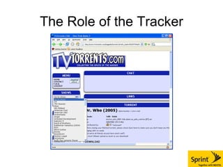 The Role of the Tracker 