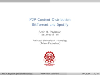 P2P Content Distribution Network | PDF
