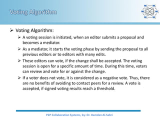 P2P collaboration systems | PPT