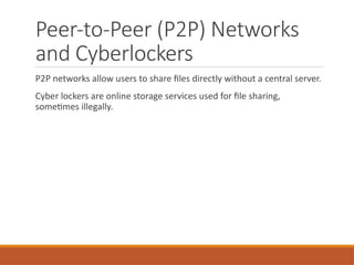 P2p Software P2P_Cyberlockers_Software_Protection_Privacy.pptx