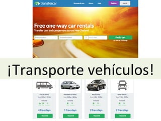 ¡Transporte	
  vehículos!	
  
 