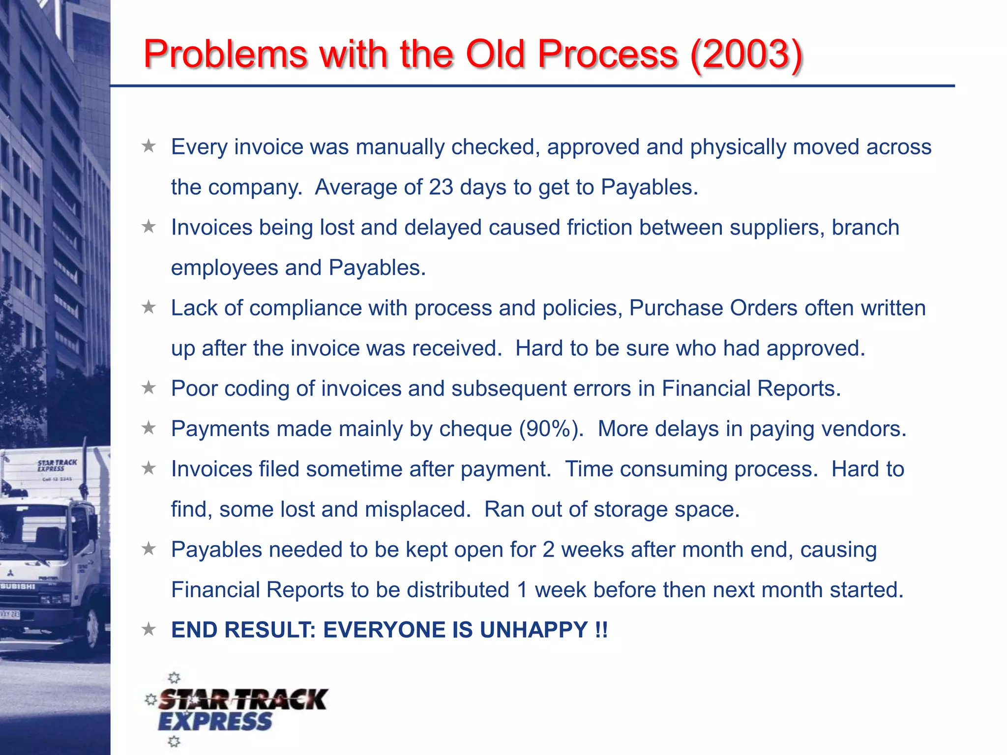 CONTINUOUS IMPROVEMENT OVER THE YEARS