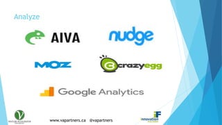 www.vapartners.ca @vapartners
Analyze
 