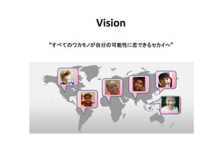 Vision
 ٤ƤΥ參ΤԷ Ԥ
          Է֤
٤ƤΥ參ΤԷ֤οԤǤ륻ء
 