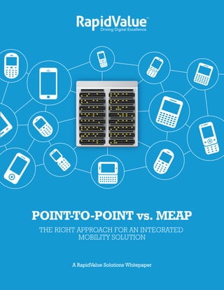 POINT-TO-POINT vs. MEAP
THE RIGHT APPROACH FOR AN INTEGRATED
MOBILITY SOLUTION
A RapidValue Solutions Whitepaper
 