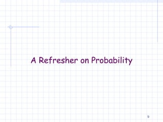 A Refresher on Probability
9
 