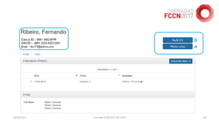 26/04/2017 Jornadas FCCN 2017 @ UTAD 98
B
 