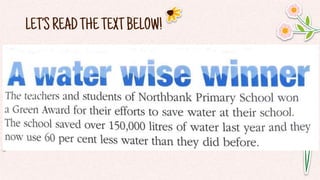 LET’SREADTHETEXTBELOW!
 