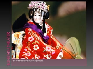 This is a traditional Bunraku puppet 