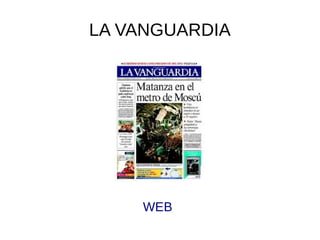 LA VANGUARDIA 
WEB 
 