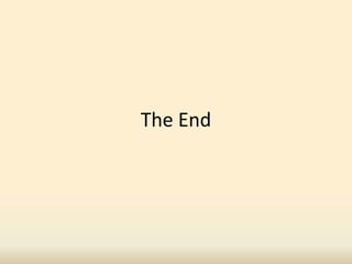 The End
 