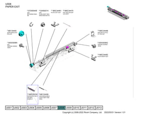 Impresora Ricoh P311 Partes Catalogo.pdf