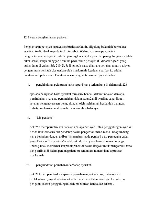 P3120 undang undang syarikat-bab 12