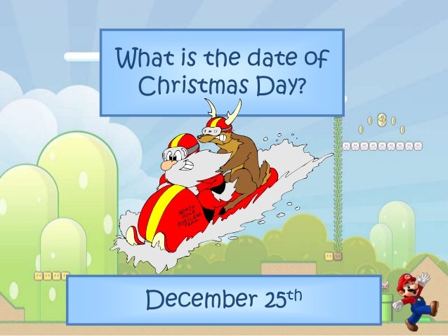 p3 christmas super mario christmas day date