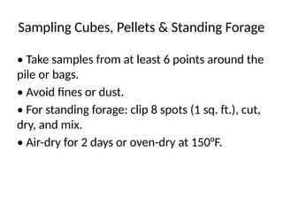 P#3 Collecting forage samples.pptxhhhhhhhj | PPTX