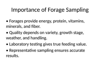 P#3 Collecting forage samples.pptxhhhhhhhj | PPTX