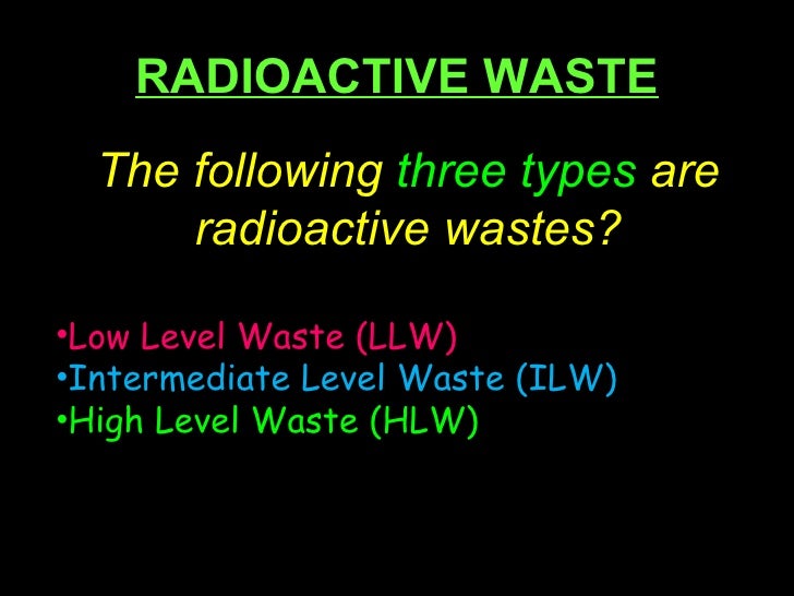 P3 RADIOACTIVE MATERIALS