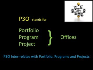 P3O - The Value Adding PMO - from Strategy to Projects | PPTX